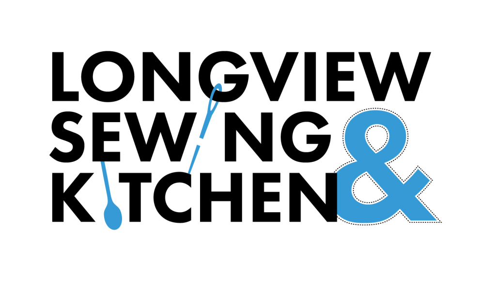 Longview Sewing & Kitchen Logo Spaz Creative